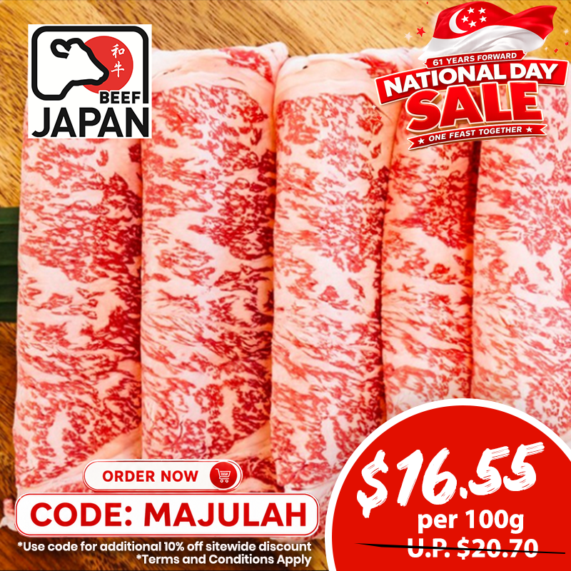 A5 Premium Wagyu Shabu (Chuck Roll) 200g