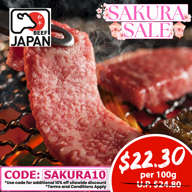 A5 Wagyu Super Premium Karubi (Sirloin/Ribeye) 100g