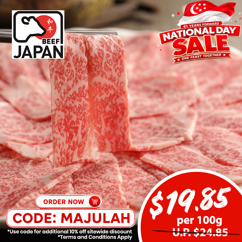 A5 Super Premium Wagyu Shabu (Sirloin/Ribeye) 200g