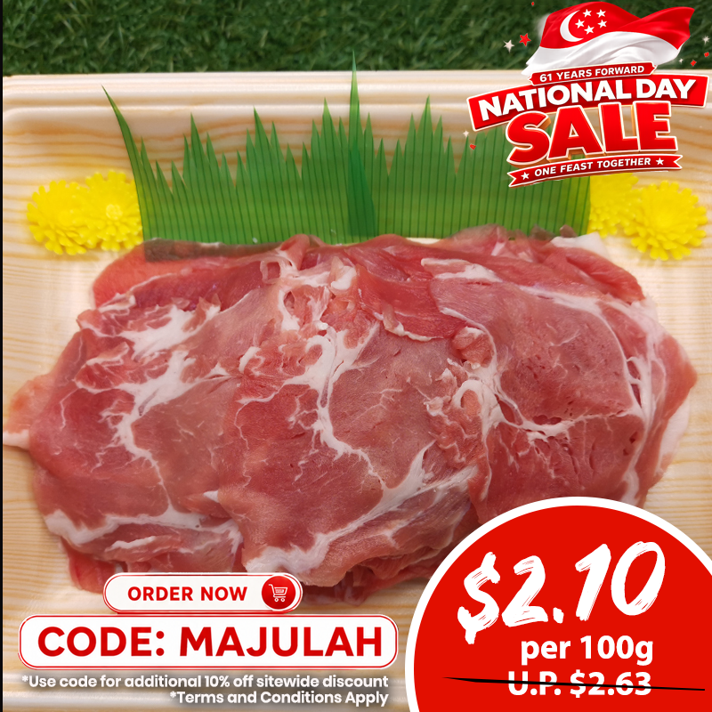 Barcelona Pork Collar Shabu 300g