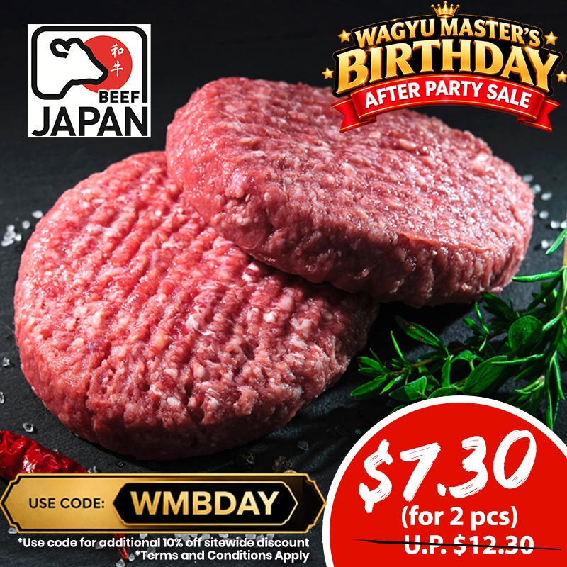 Japan Wagyu Burger 150g x 2pcs
