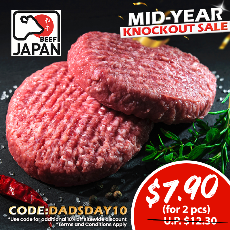 Japan Wagyu Burger 150g x 2pcs