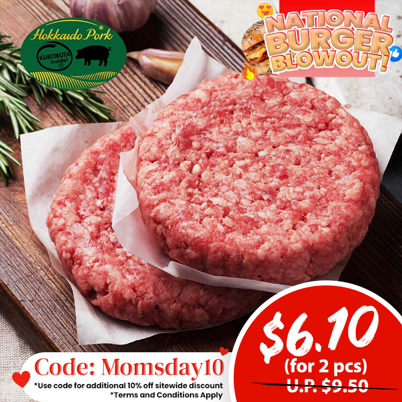 Hokkaido Premium Pork Burger 150g x 2pcs