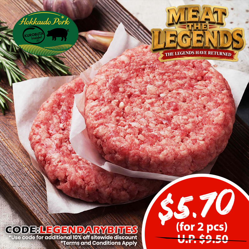 Hokkaido Premium Pork Burger 150g x 2pcs