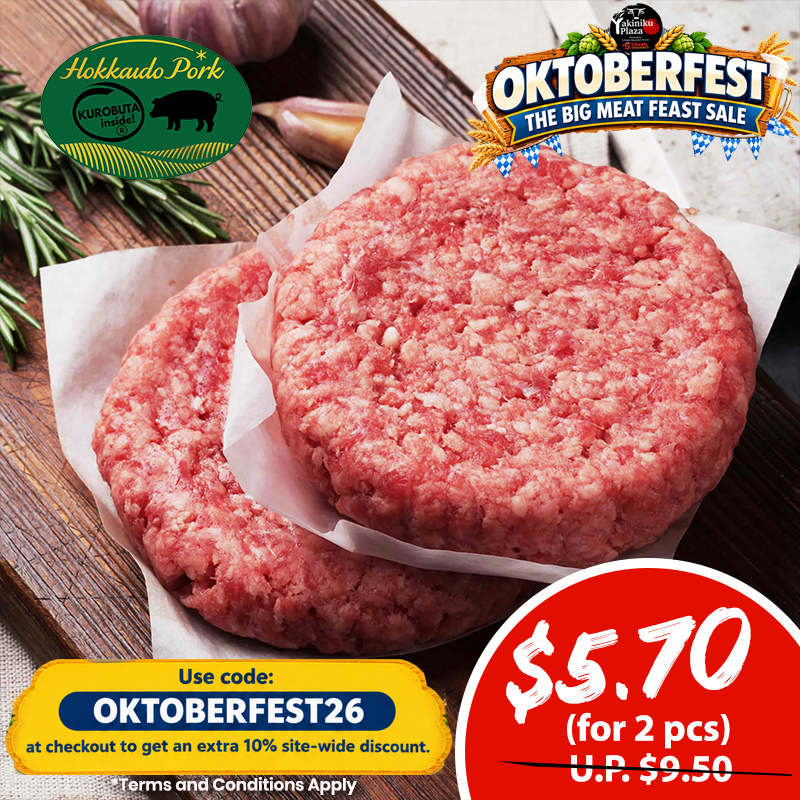 Hokkaido Premium Pork Burger 150g x 2pcs