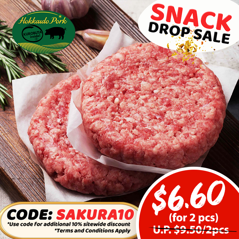 Hokkaido Premium Pork Burger 150g x 2pcs