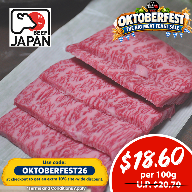 A5 Premium Wagyu Karubi (Chuck Roll) 100g
