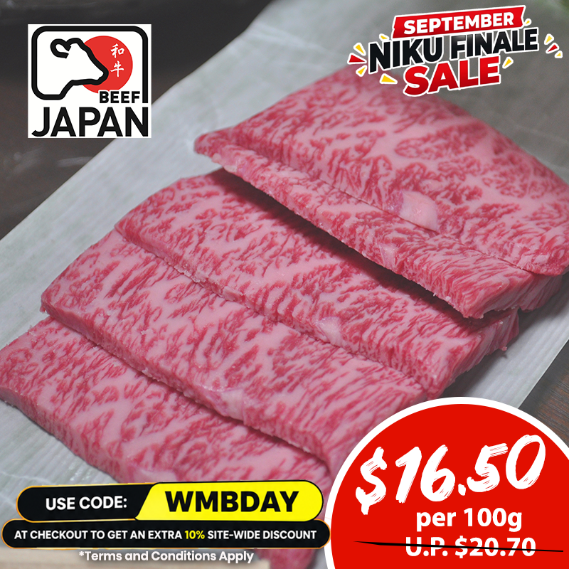 A5 Premium Wagyu Karubi (Chuck Roll) 100g
