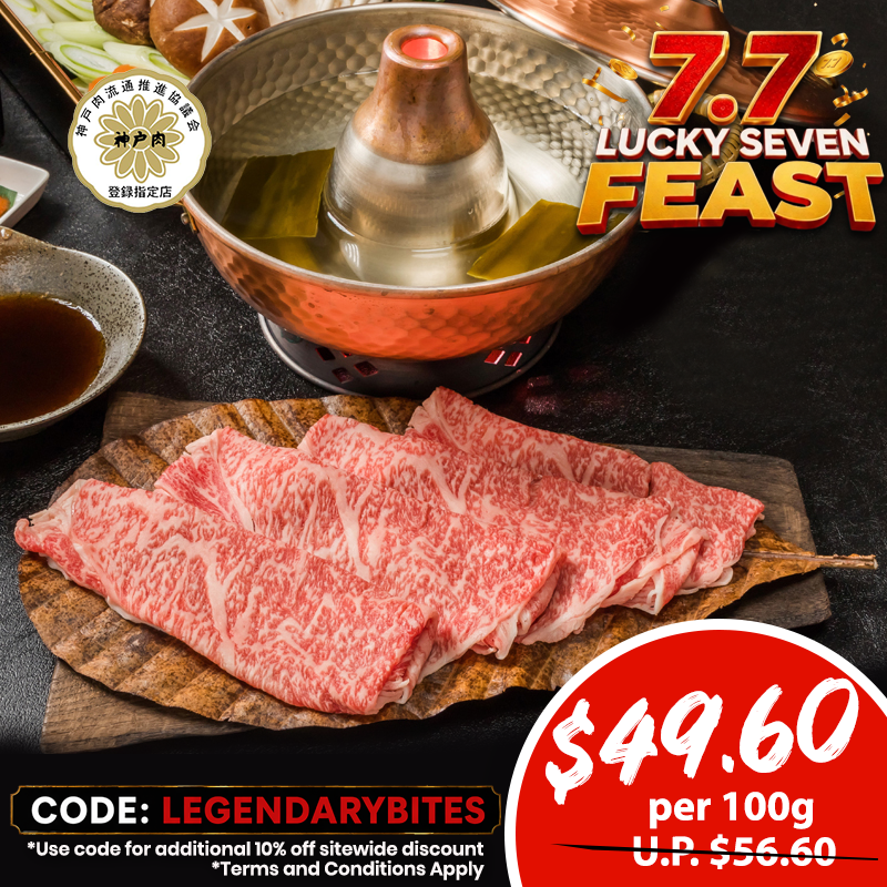 A5 Kobe Beef Super Premium Shabu (Sirloin/Ribeye) 100g