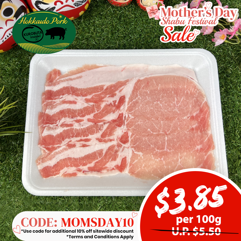 Hokkaido Premium Pork Tomahawk Shabu 200g
