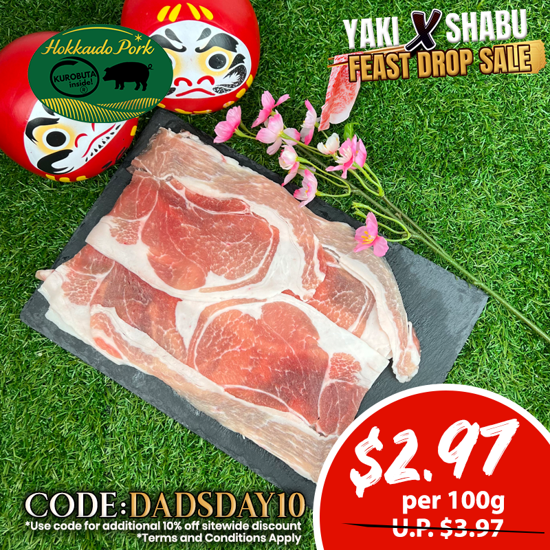 Hokkaido Premium Pork Picnic Shabu 300g
