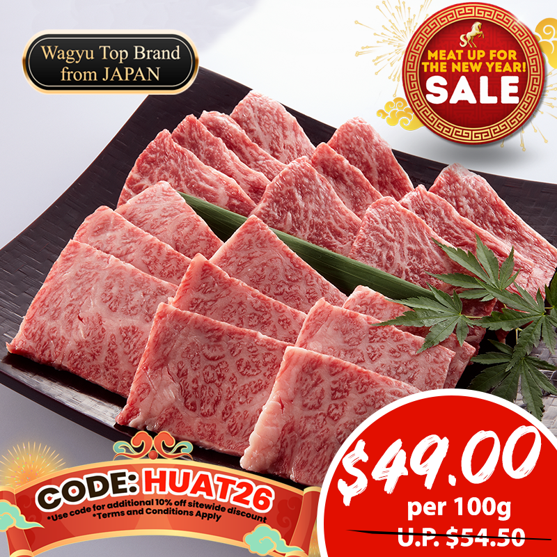 A5 Matsusaka Beef Super Premium Karubi (Sirloin/Ribeye) 100g