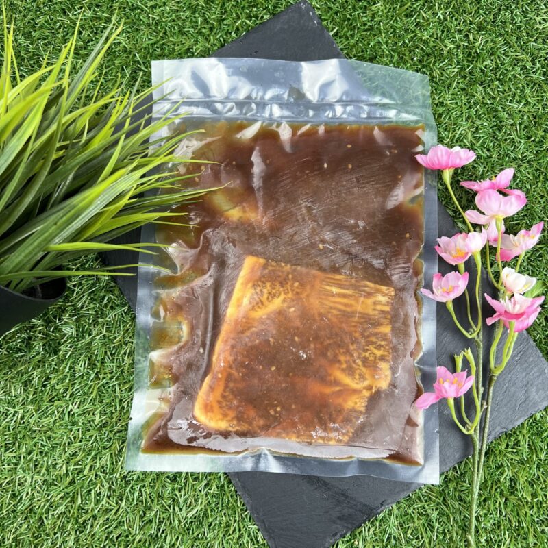 Marinated A4 Super Premium Wagyu Striploin Steak 100g