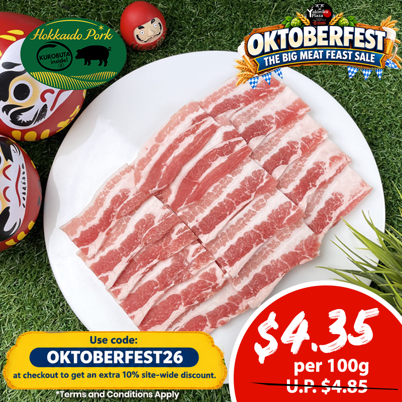 Hokkaido Premium Pork Belly Yakiniku 400g