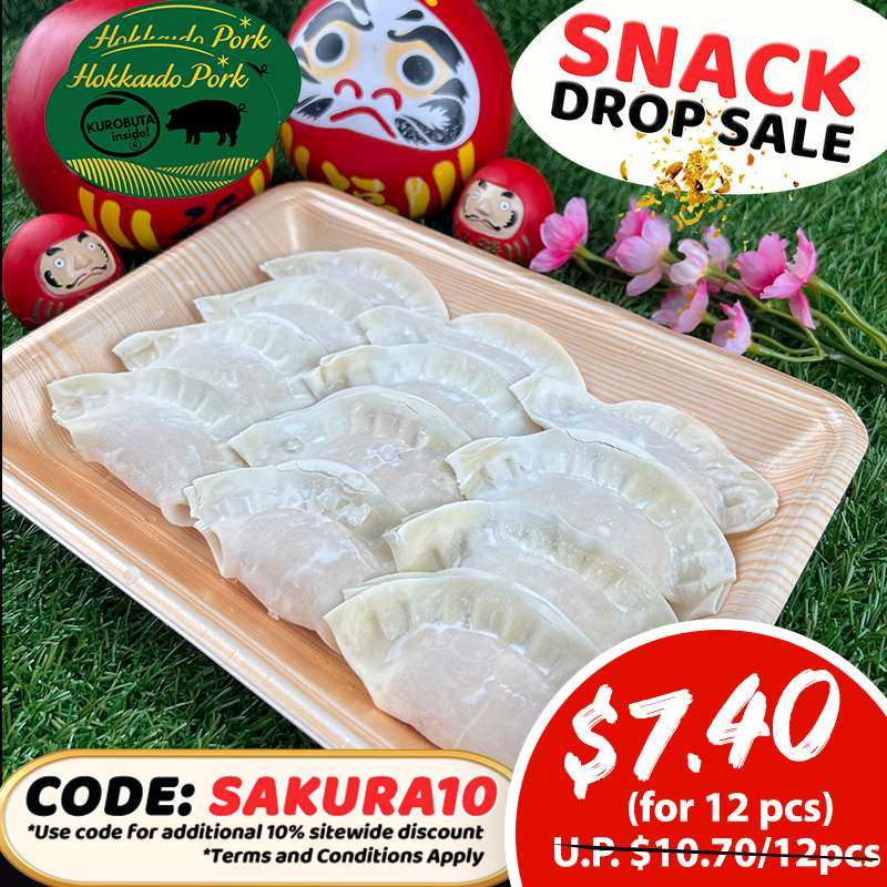 Hokkaido Premium Pork Dumplings 12pcs