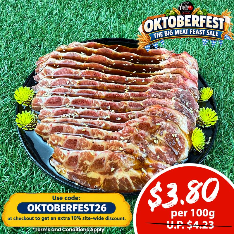 Wagyu Master Creations: Hokkaido Pork Spareribs Marinated with Yakiniku Sauce (KBBQ Cut)