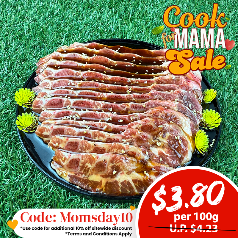 Wagyu Master Creations: Hokkaido Pork Spareribs Marinated with Yakiniku Sauce (KBBQ Cut)