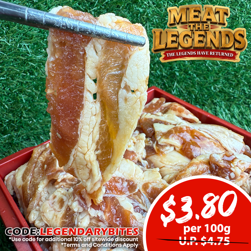 Wagyu Master Creations: Barcelona Pork Belly Marinated with Bulgogi Sauce
