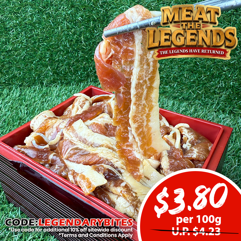 Wagyu Master Creations: Barcelona Pork Belly Marinated with Yakiniku Sauce