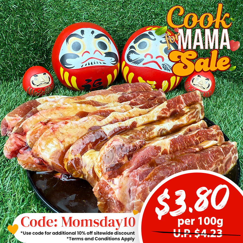 Wagyu Master Creations: Hokkaido Pork Spareribs Marinated with Bulgogi Sauce (KBBQ Cut)