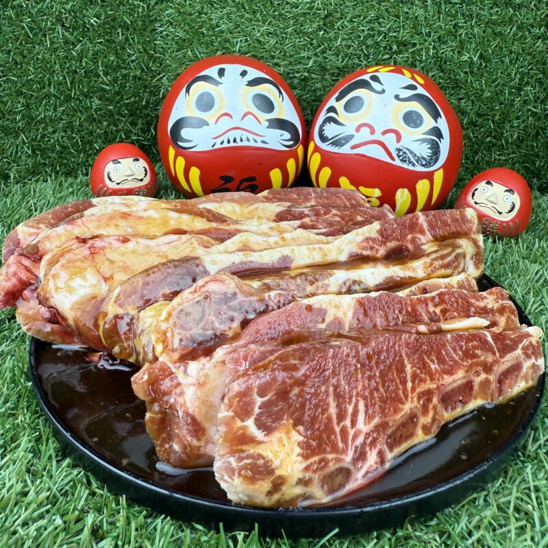 Wagyu Master Creations: Hokkaido Pork Spareribs Marinated with Bulgogi Sauce (KBBQ Cut) - Image 2