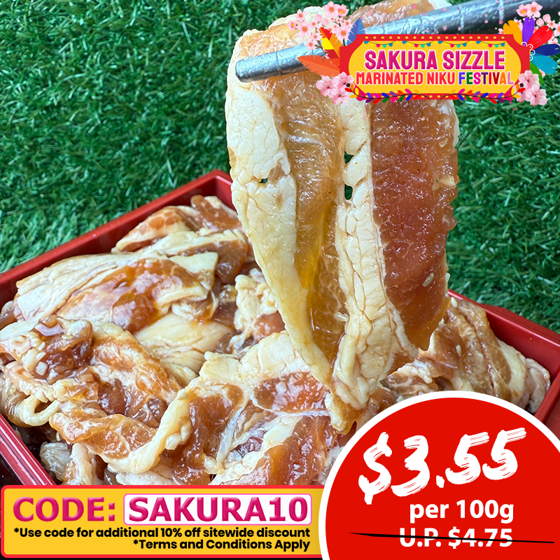 Wagyu Master Creations: Barcelona Pork Belly Marinated with Bulgogi Sauce