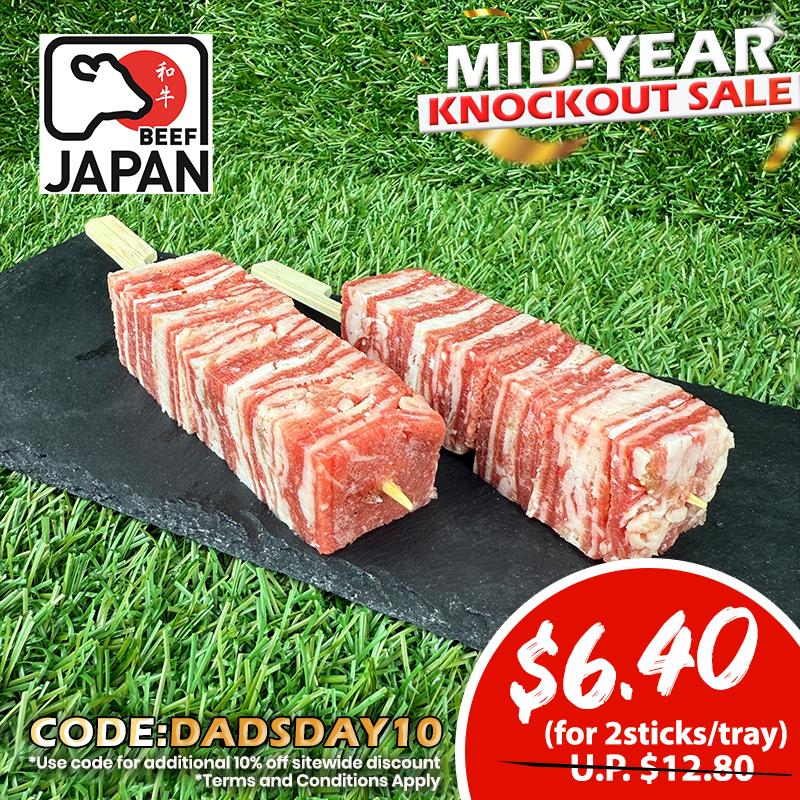 Wagyu Skewer 2sticks/tray (100g/tray)