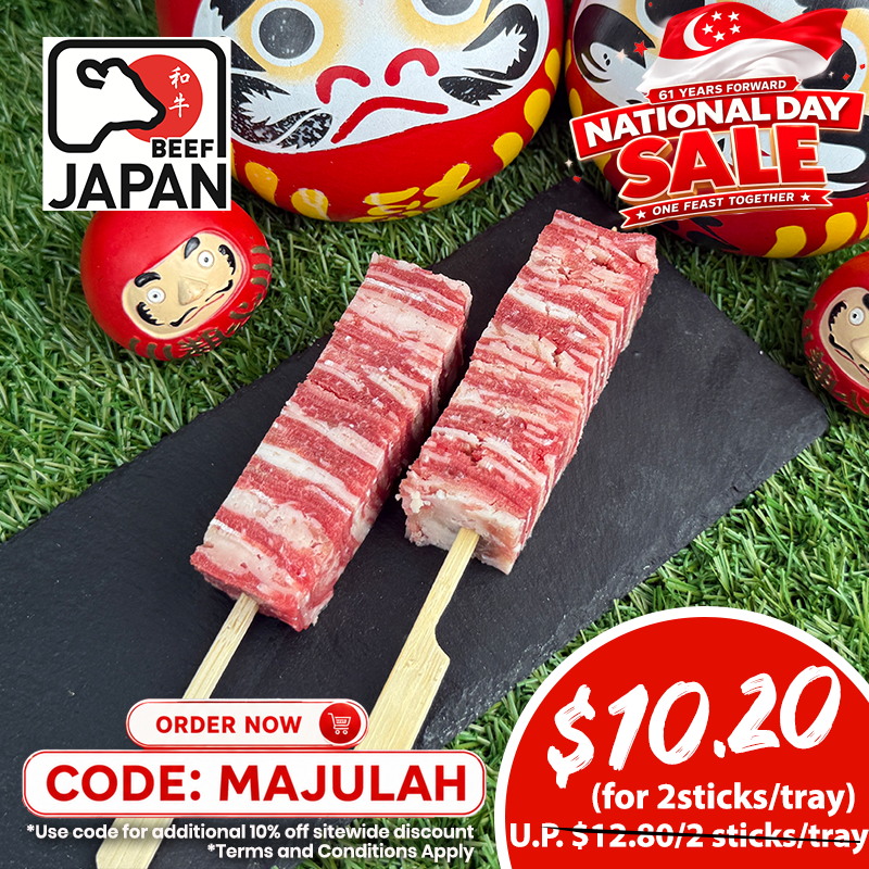 Wagyu Skewer 2sticks/tray (100g/tray)