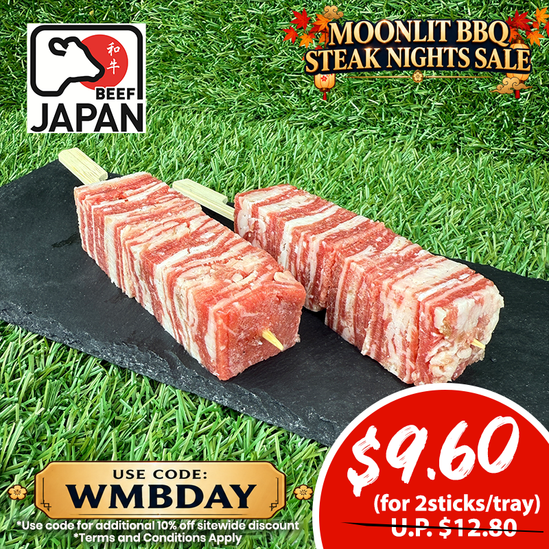 Wagyu Skewer 2sticks/tray (100g/tray)