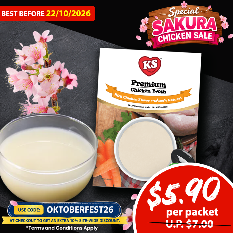 Premium Chicken Broth - Non Halal 500g