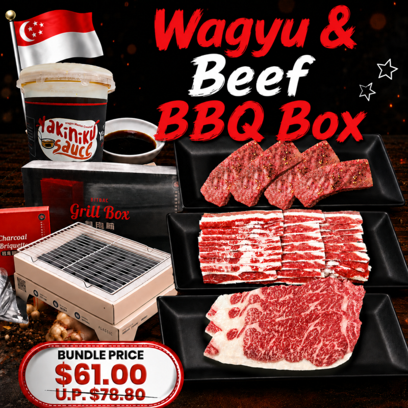 Wagyu & Beef BBQ Box 500g (2-4pax)