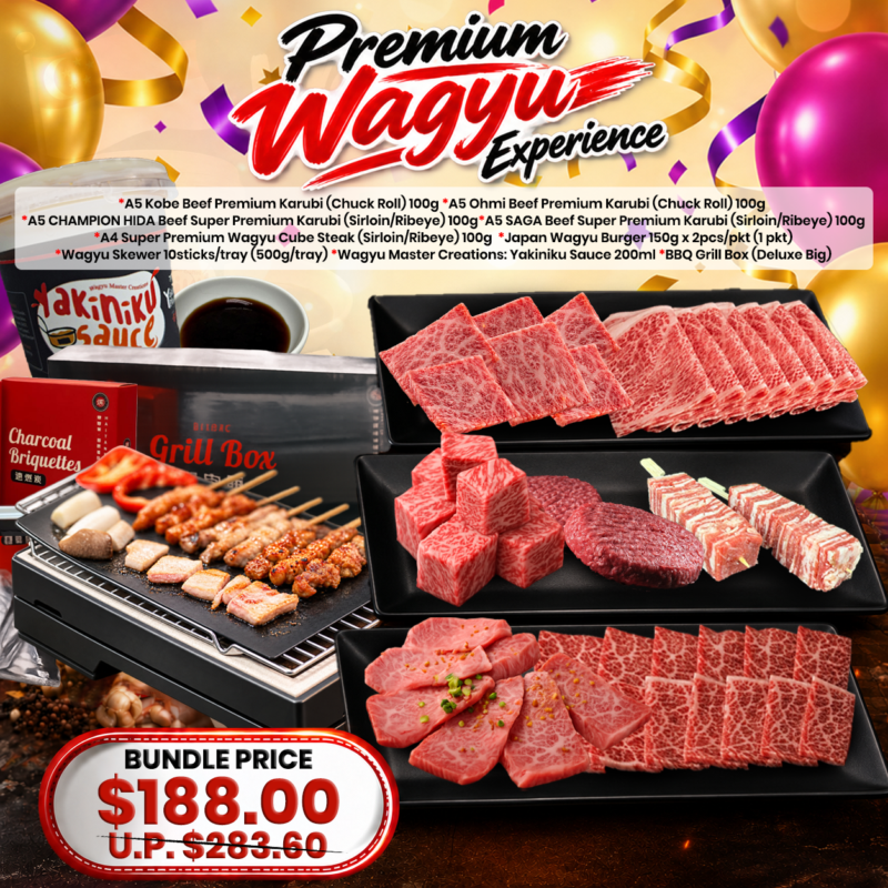 Premium Wagyu Experience 1.3kg (5-7pax)