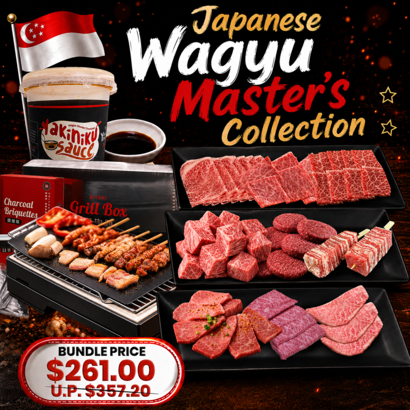 Japanese Wagyu Master's Collection 1.5kg (6-8pax)