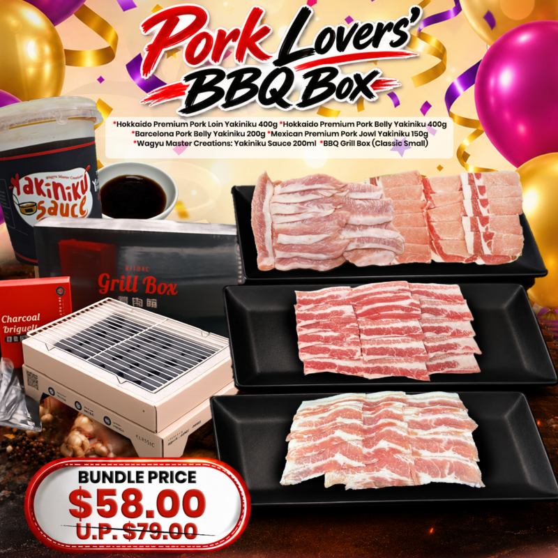 Pork Lovers' BBQ Box 1.15kg (5-7pax)